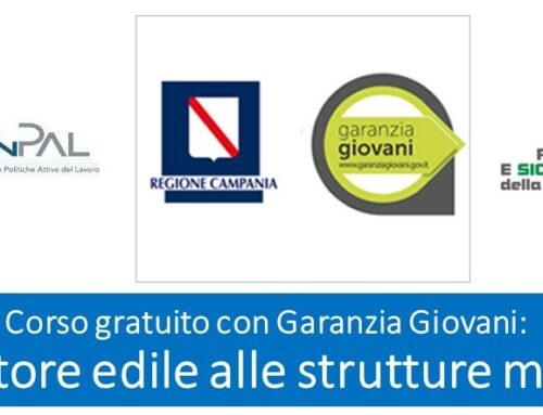 Corso gratuito con Garanzia Giovani: “Operatore edile alle strutture murarie” 500 ore